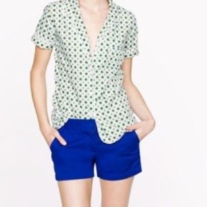 *NWT* J.Crew 3-inch Chino Shorts Cobalt Blue